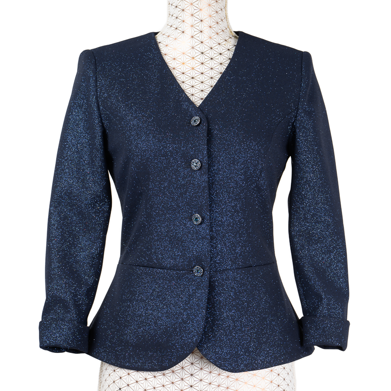 CBK Suit, Safak Bling Jacket - Navy Blue