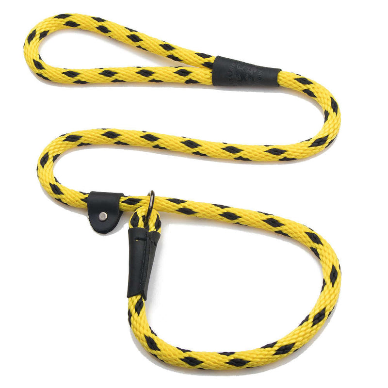 Mendota Retrieverline Black Ice Yellow 1.8 meters long, 13 mm thick